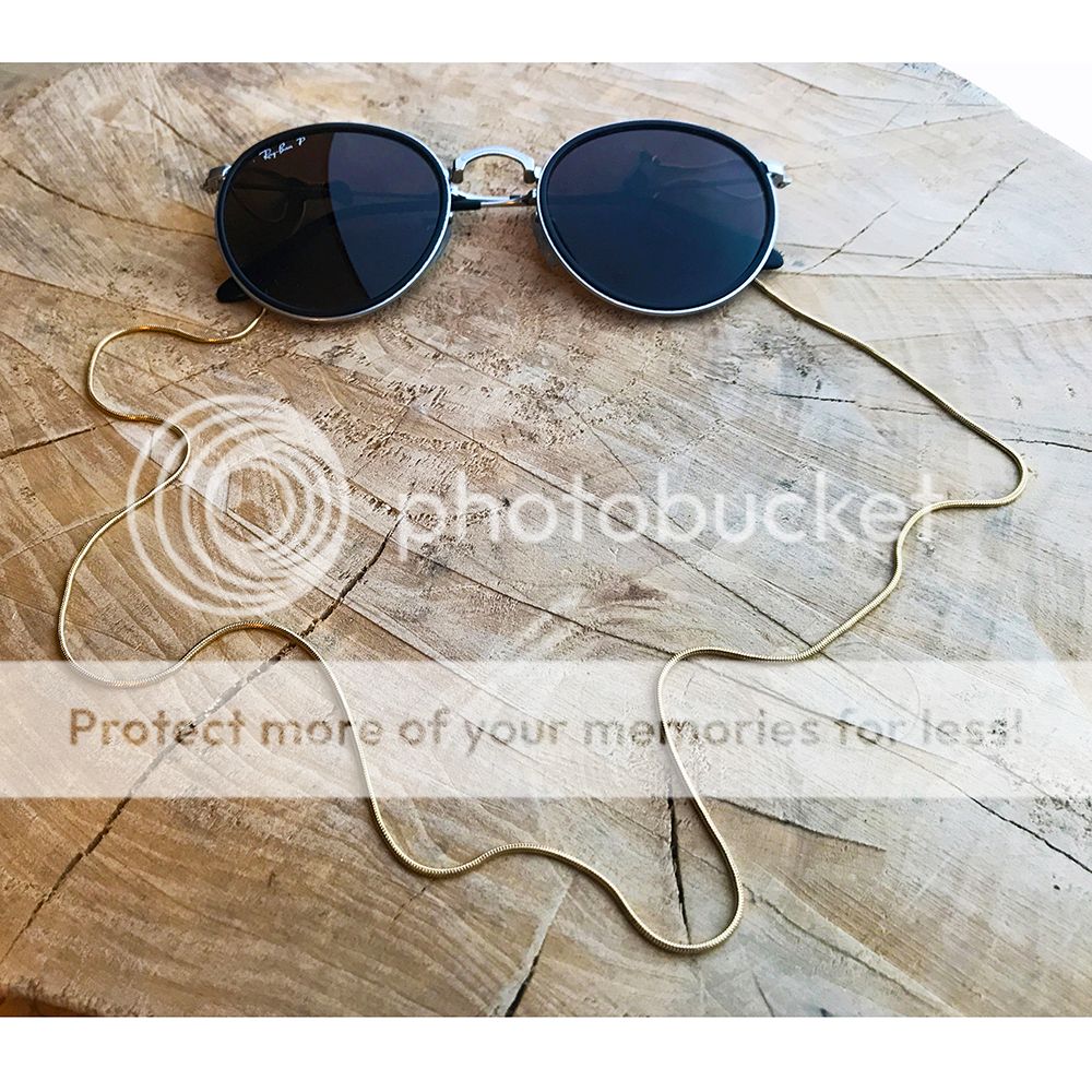 Sunglasses Eyewear Reading Glasses Metal Chain Band Neck Cord Holder